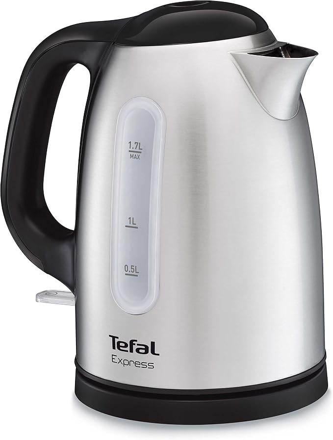 Tefal KI230D10 Express Kettle Black/Stainless Steel 15.5 x 20 x 26 cm - Image 1