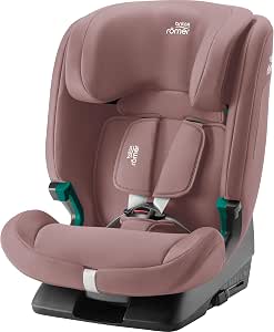 BRITAX RÖMER EVOLVAFIX Car Seat with ISOFIX for Children from 76 to 150 cm (i-Size), from 15 months to 12 years, Dusty Rose - Image 1