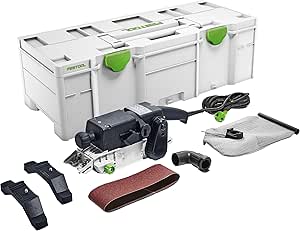 Festool BS75E-Plus 5769 Belt Sander Black/Green 1010 W - Image 1