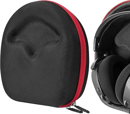 GEEKRIA Shield Headphone Case Compatible with SteelSeries Arctis 3 7 7X 9 9X Arctis Nova PRO 3 7 7X 7P Hard Shell Replacement Carrying Bag Case (Dark Gray), EJB50-13 - Image 1