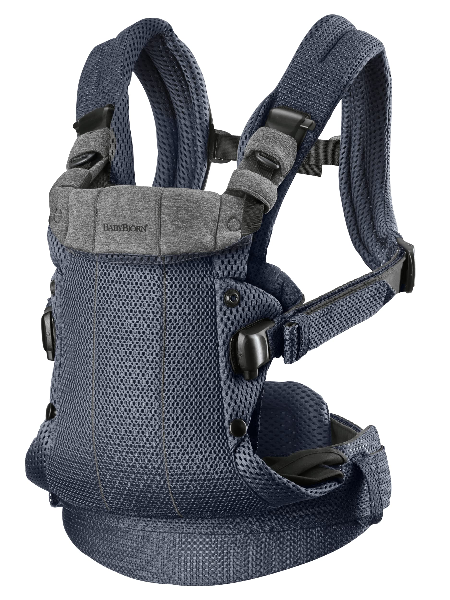 BabyBjörn Harmony Baby Carrier, Mesh 3D, Anthracite - Image 1