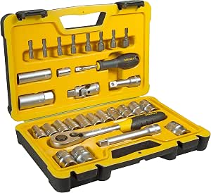 STANLEY STHT0-73929 Socket, Yellow/Black, Set of 30 Pieces - Image 1