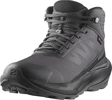 Salomon Elixir Tour Mid Women's Waterproof Hiking Shoes Optimal Comfort Unrolled Soft Waterproof - Image 1