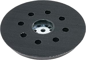 Bosch Accessories 2608601062 2608601062 Mid-Hard Sanding Plate (for Paint, Putty, 8 Holes, Diameter 125 mm, Accessories for Eccentric Sanders)          [Energy Class A+] - Image 1