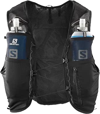 Salomon Hydra 4 Unisex Hydration Vest with 2 Soft Bottles (500 ml), Running, Running, Hiking and Walking - Image 1