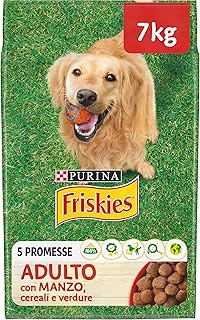 Purina Friskies Croquettes Chiens Adultes avec Boeuf, Céréales et Légumes, 7 kg - Image 1