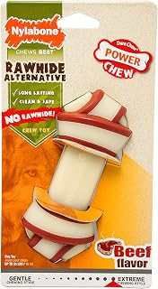 Dura Heavy Duty Chew Toy Bone Chew Toy with Aromatic Compartment Beef Flavour for Large Dogs (up to 23 kg), Powerful/Extreme Chew Dogs - Image 1