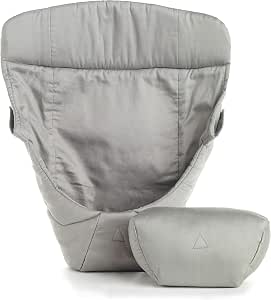 Ergobaby Baby Cushion for Baby Carriers, Original Collection (3.2 – 5.5 kg), Grey - Image 1