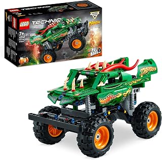 42149 Technic Monster Jam Dragon, 2-in-1, Monster Truck Toy for Racing, Racing Car, ATV, Stuntman Off-Road Racing, Boys and Girls 7 Years Old - Image 1