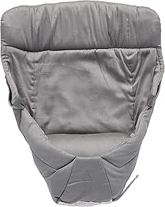 Ergobaby Easy Snug Infant Insert, Grey, Premium Cotton - Image 1