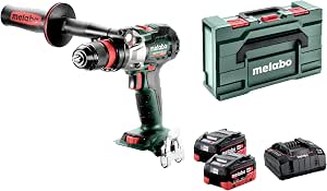 metabo SB 18 LTX BL Q I cordless impact driver - 18V, 130Nm - Brushless, powerful and versatile for the most demanding applications - Includes 2 batteries, charger and metaBOX - Image 1
