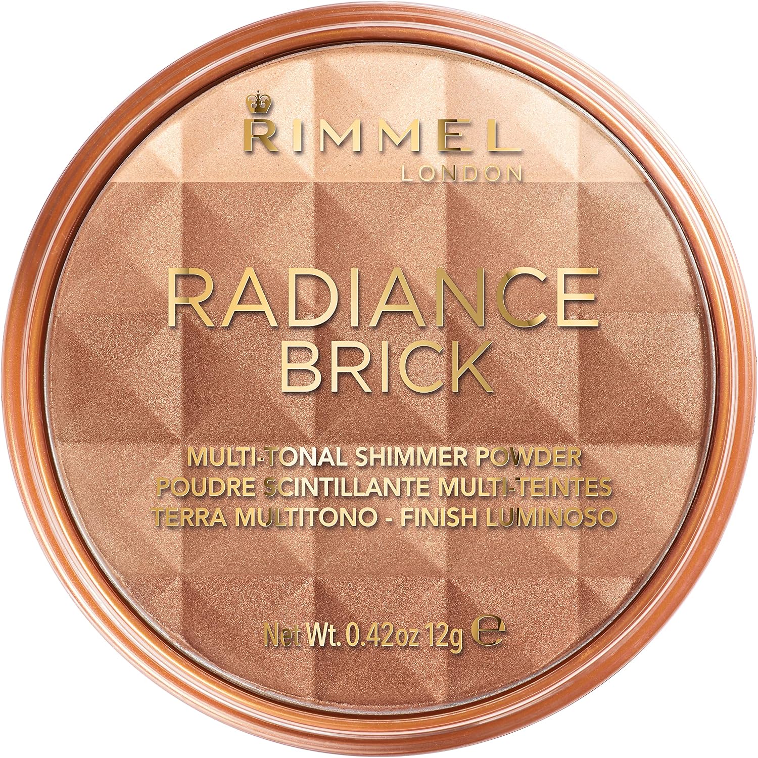 Rimmel London numero 001 Radiance Brick Bronzer, 12 g - Image 1