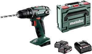 Metabo BS 18 1600 RPM Keyless 1.3 kg Black,Green - Image 1