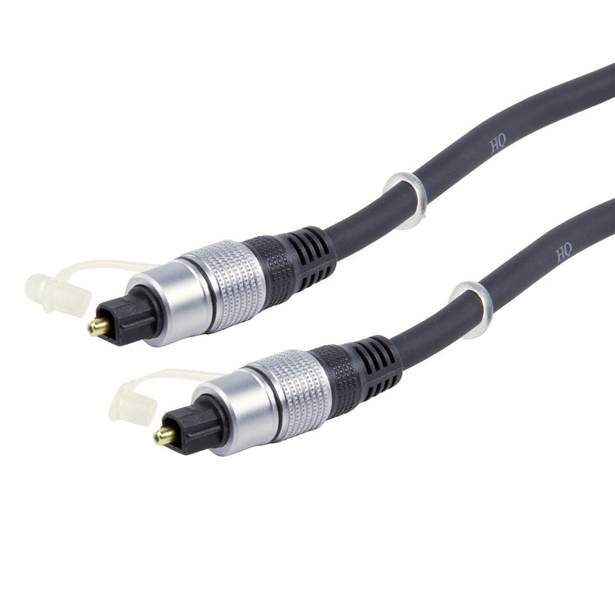 Cordon audio numérique optique Toslink haute qualité mâle/mâle (1.5 mètre) - Image 1