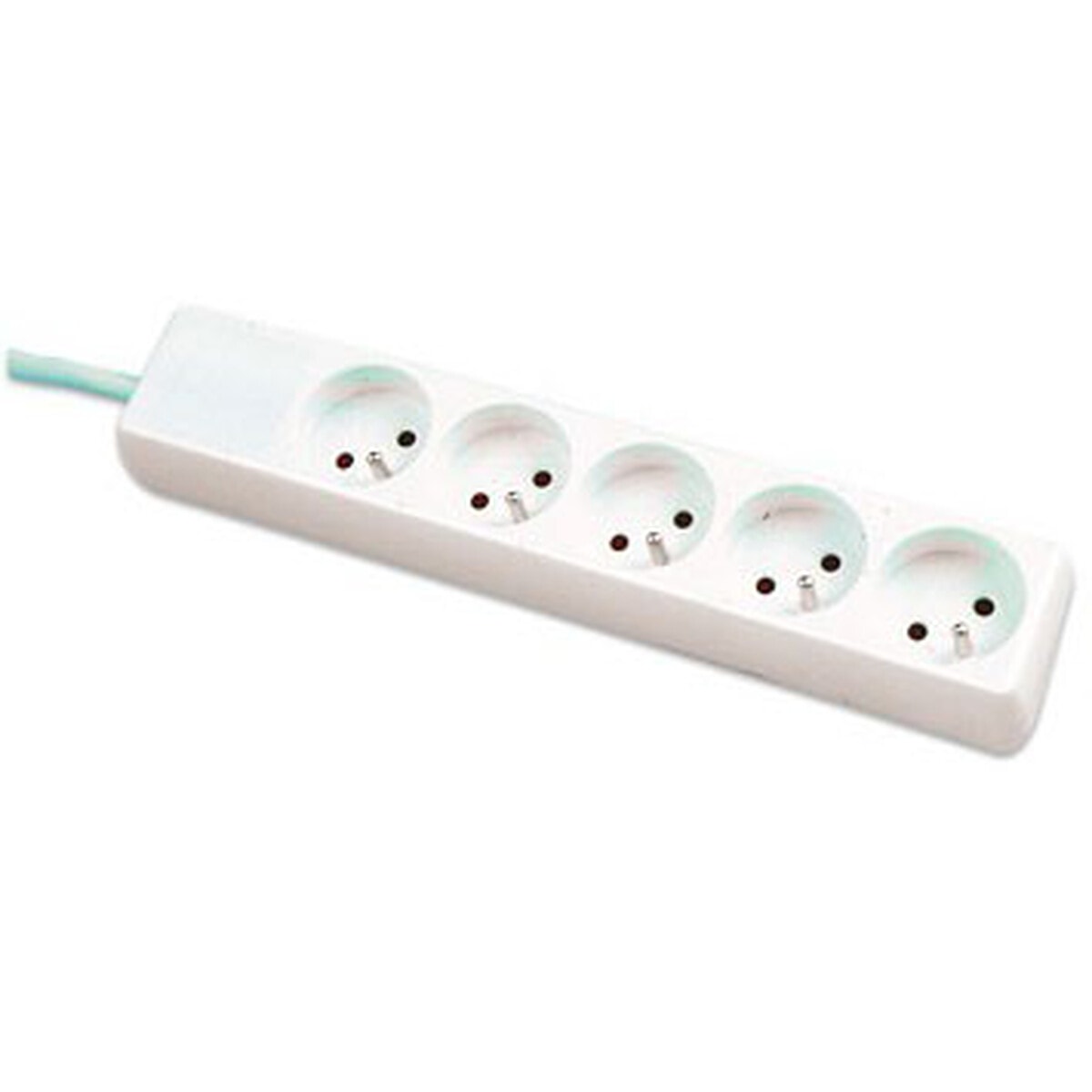 Multiprise 5 prises (Blanc) - Image 1