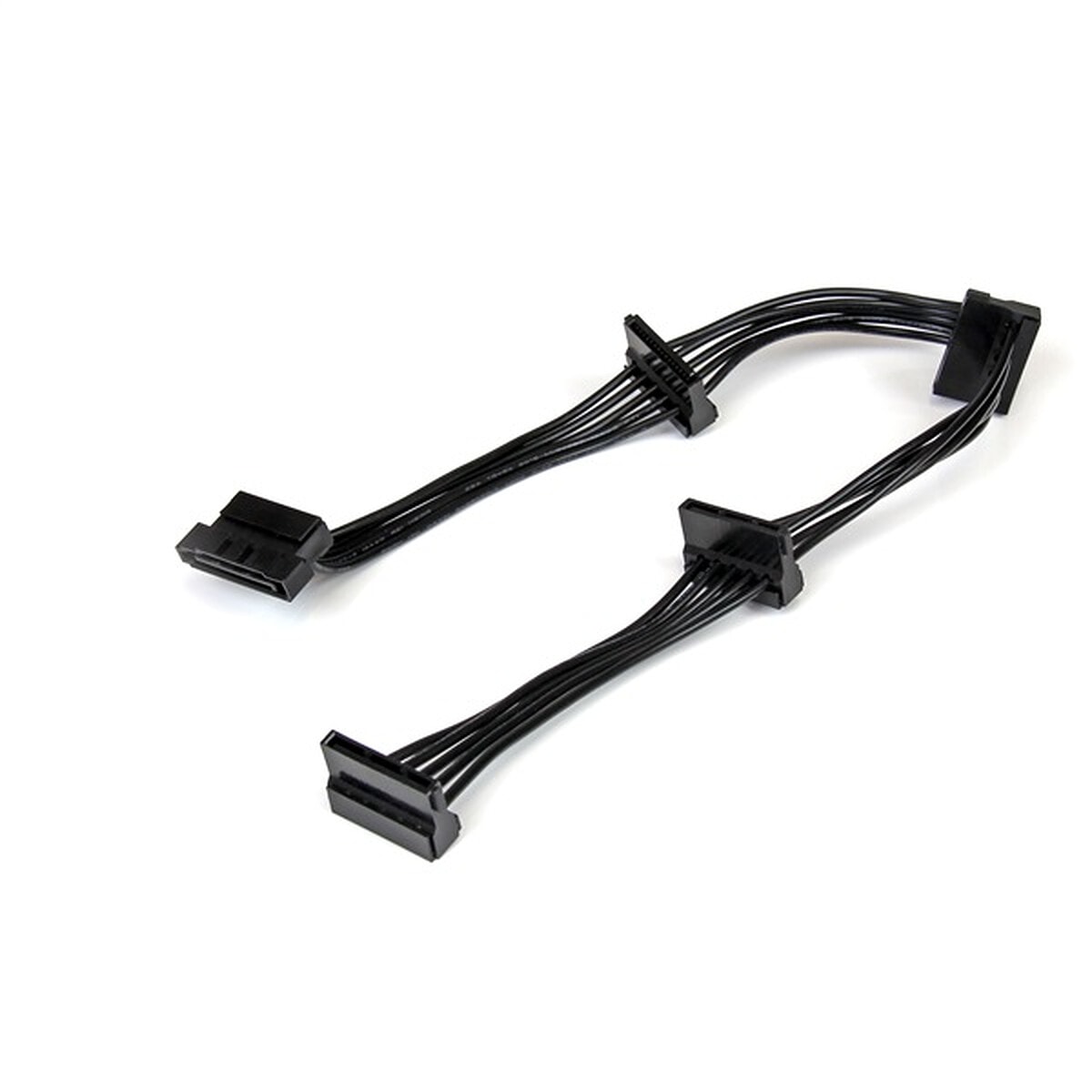 StarTech.com Câble répartiteur d'alimentation SATA vers 4x SATA - Image 1