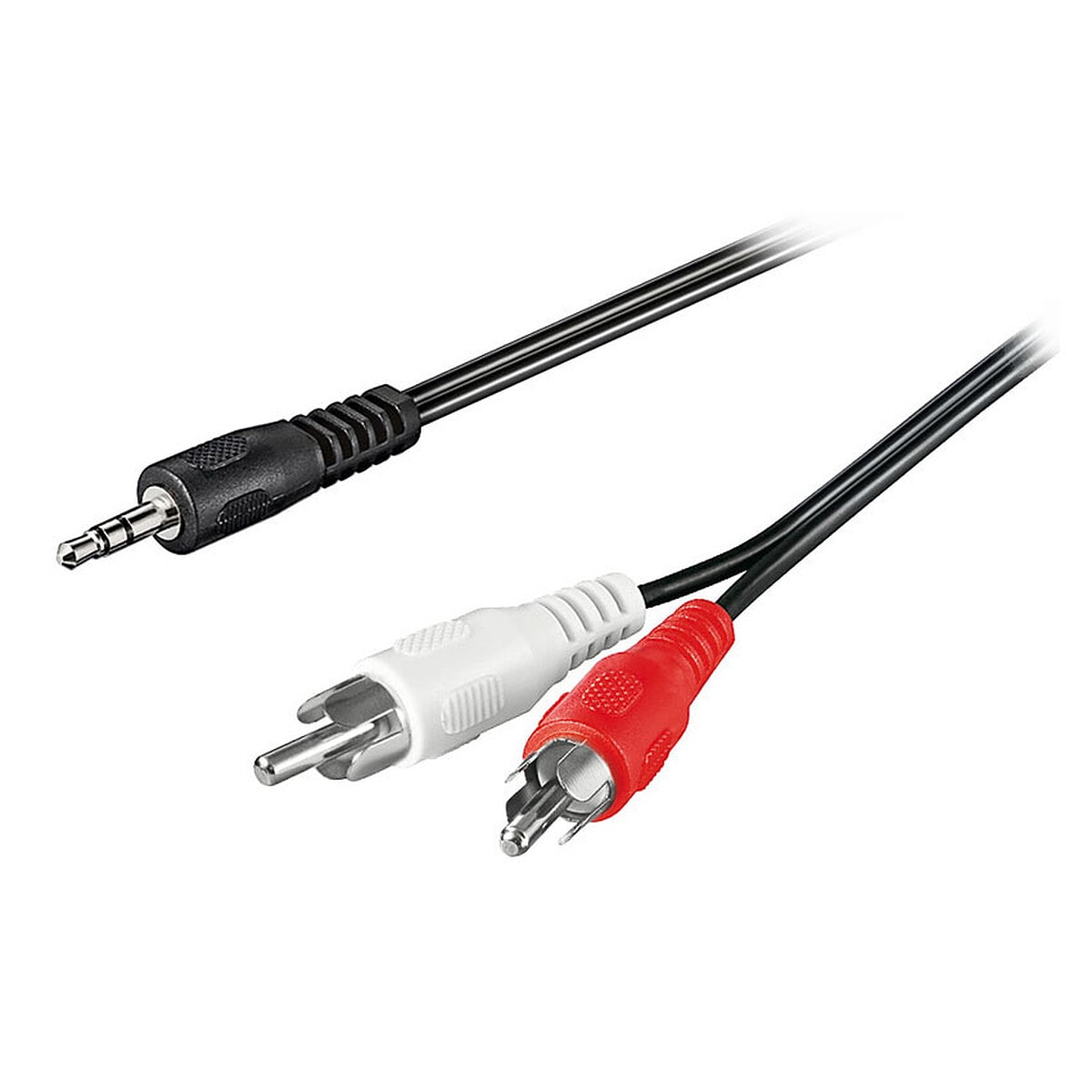 Câble audio Jack 3.5 mm / 2x RCA mâles - 10 m - Image 1
