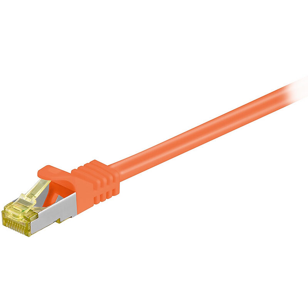 Cordon RJ45 catégorie 7 S/FTP 2 m (Orange) - Image 1