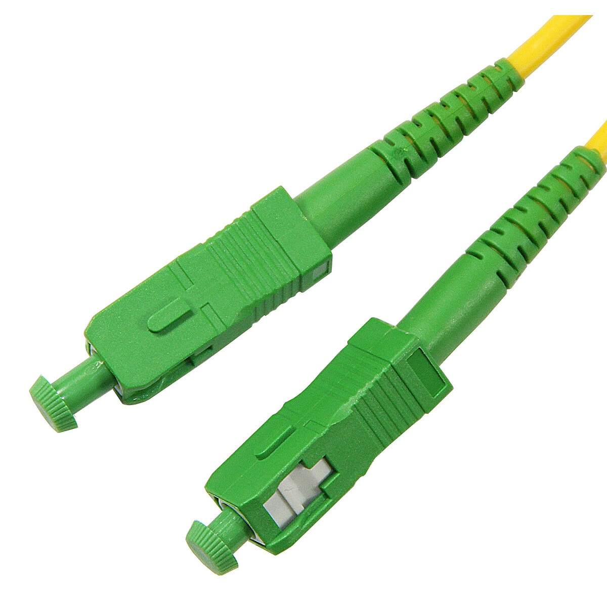 Jarretière optique simplex monomode 9/125 SC-APC/SC-APC (1 mètre) - Image 1