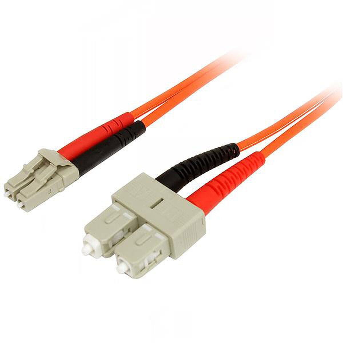 StarTech.com Câble fibre optique duplex 50/125 multimode LC/SC - 2 m - Image 1