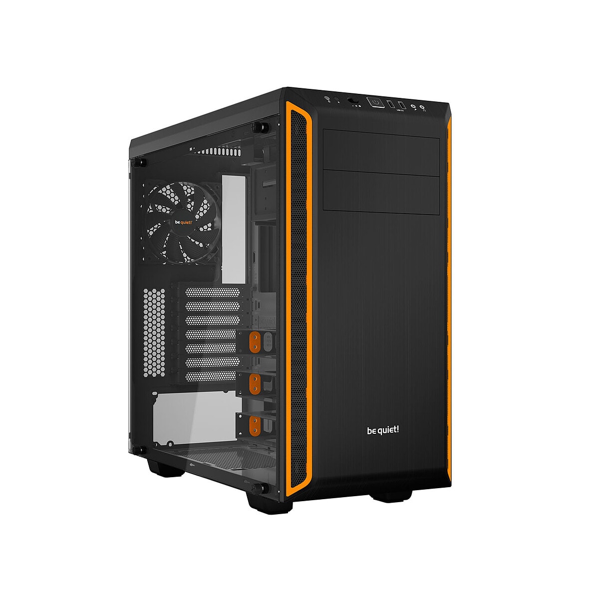 be quiet! Pure Base 600 Window Orange - Image 1