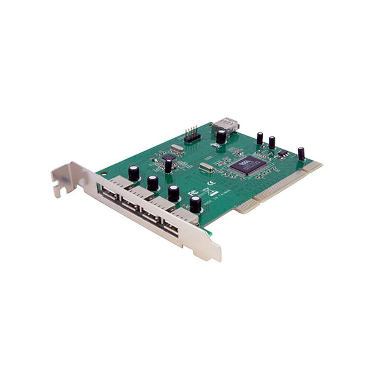 StarTech.com Carte adaptateur PCI vers 7 Ports USB 2.0 - interne/externe - Image 1