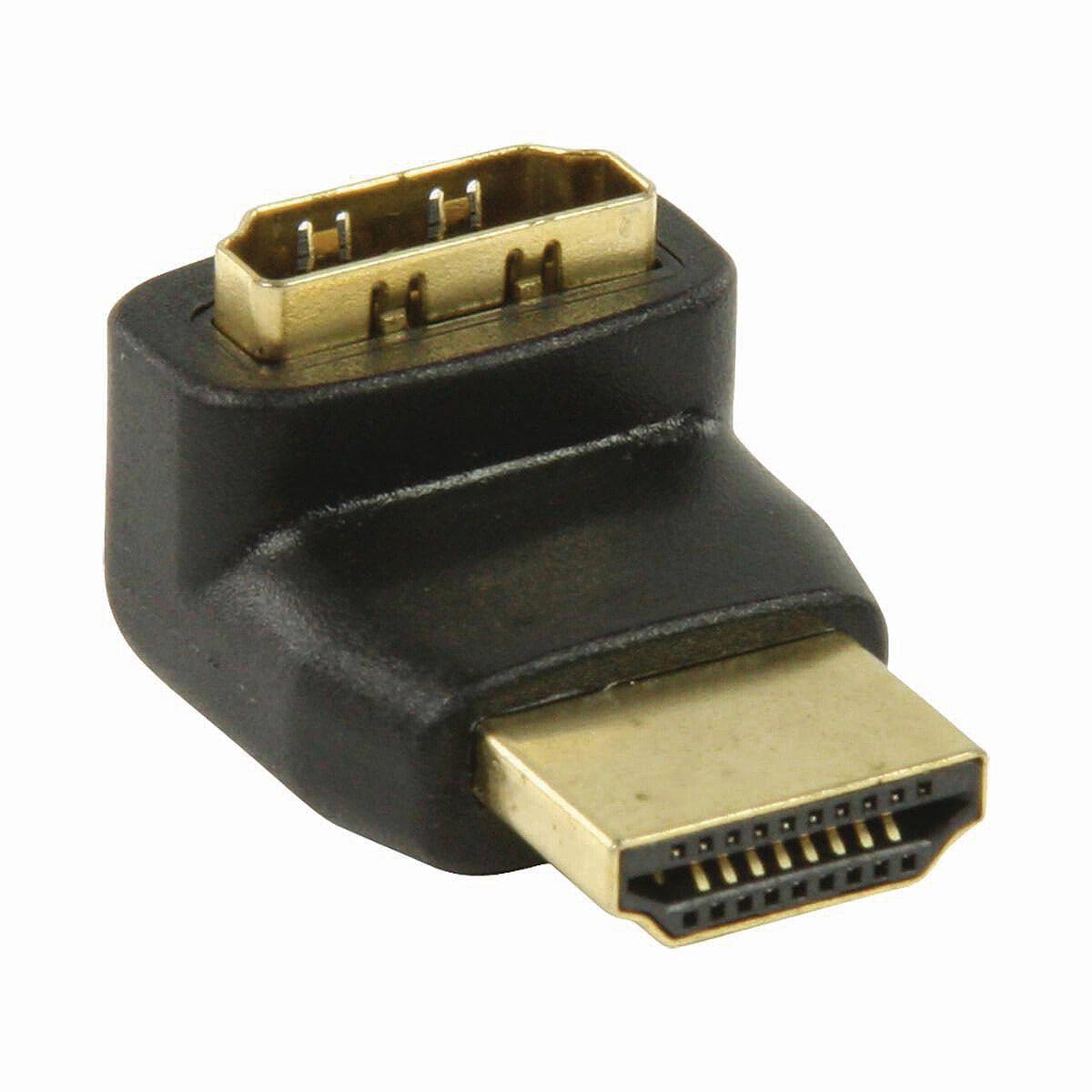 Nedis Adaptateur HDMI mâle / HDMI femelle (coudé 270°) - Image 1