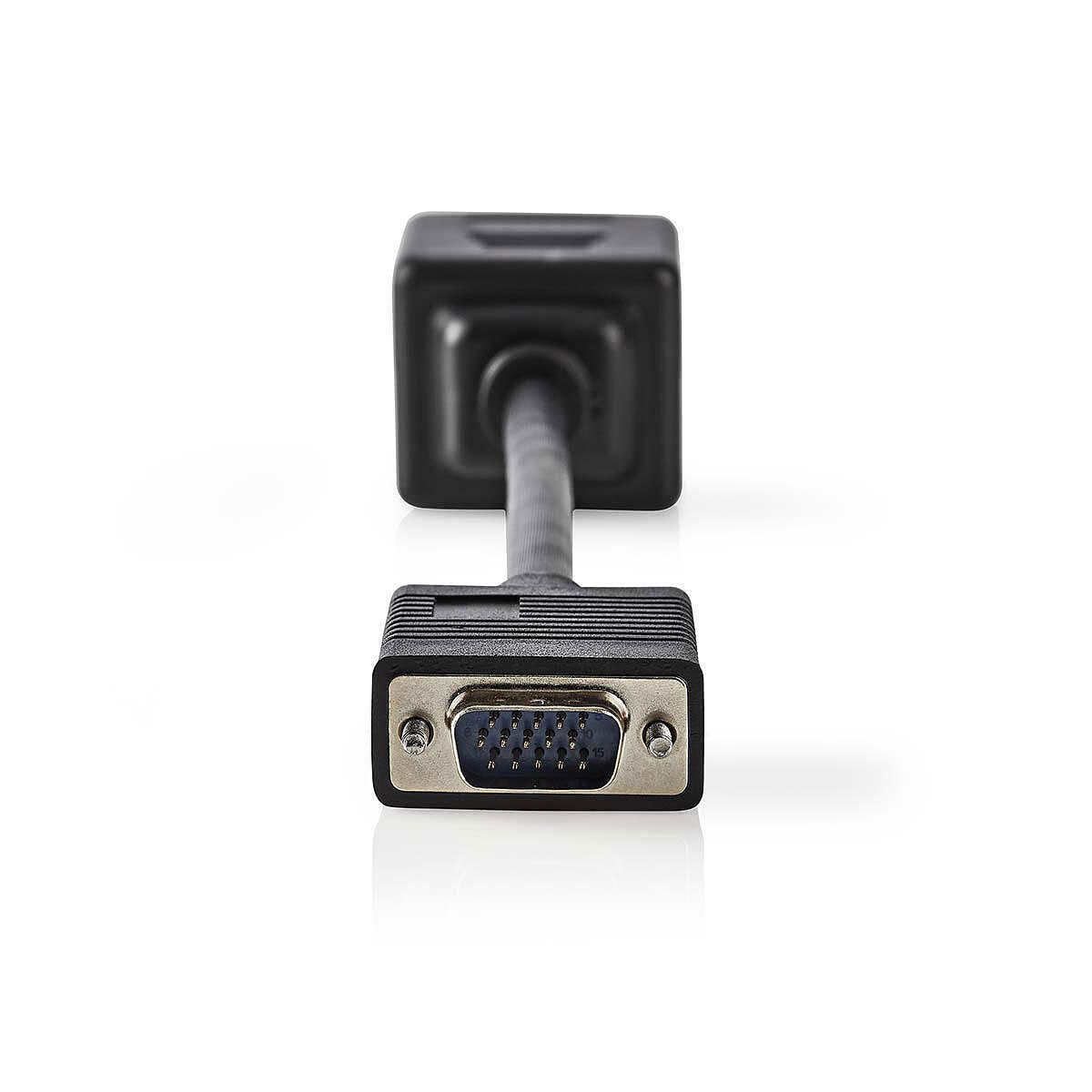 Nedis Câble VGA mâle vers 2 VGA femelles - Image 1