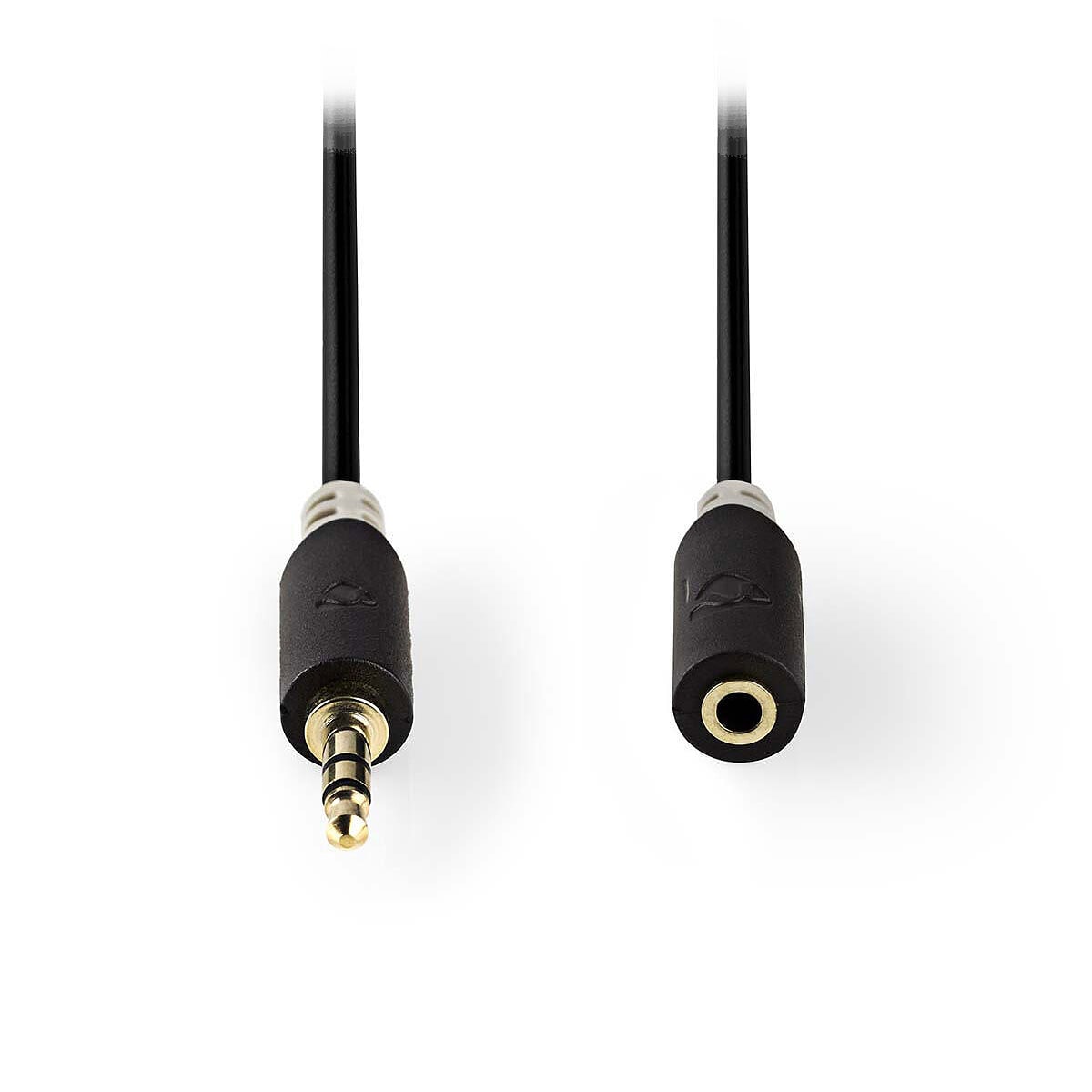 Nedis rallonge haute qualité audio stéréo jack 3.5 mm (2 mètres) - Image 1
