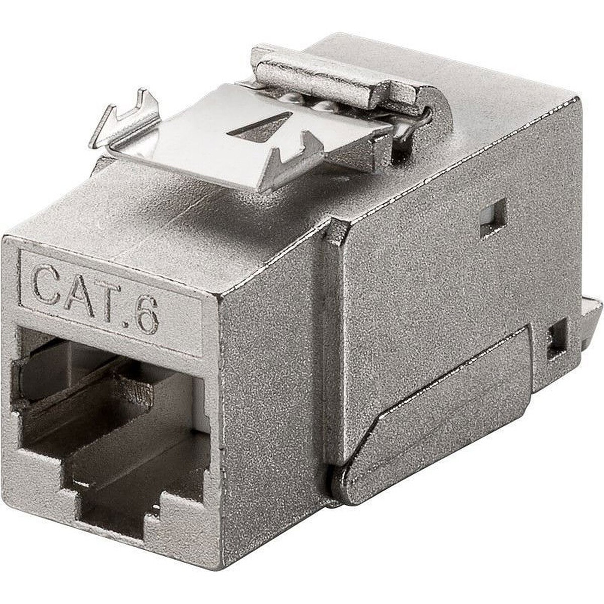 Goobay embase RJ45 Keystone catégorie 6 blindage STP - Image 1