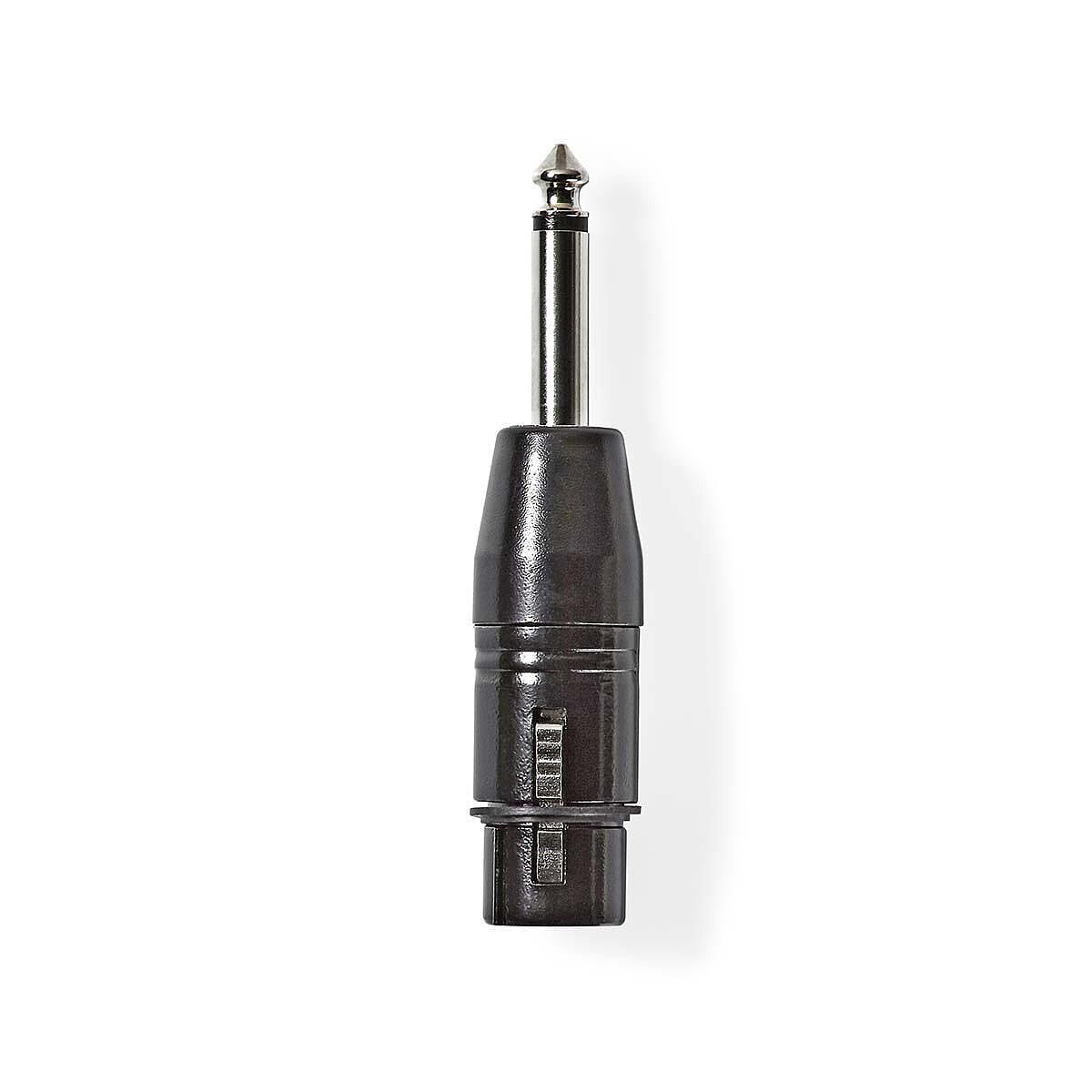 Nedis Adaptateur mono XLR/Jack 6.35 mm Femelle / Mâle - Image 1