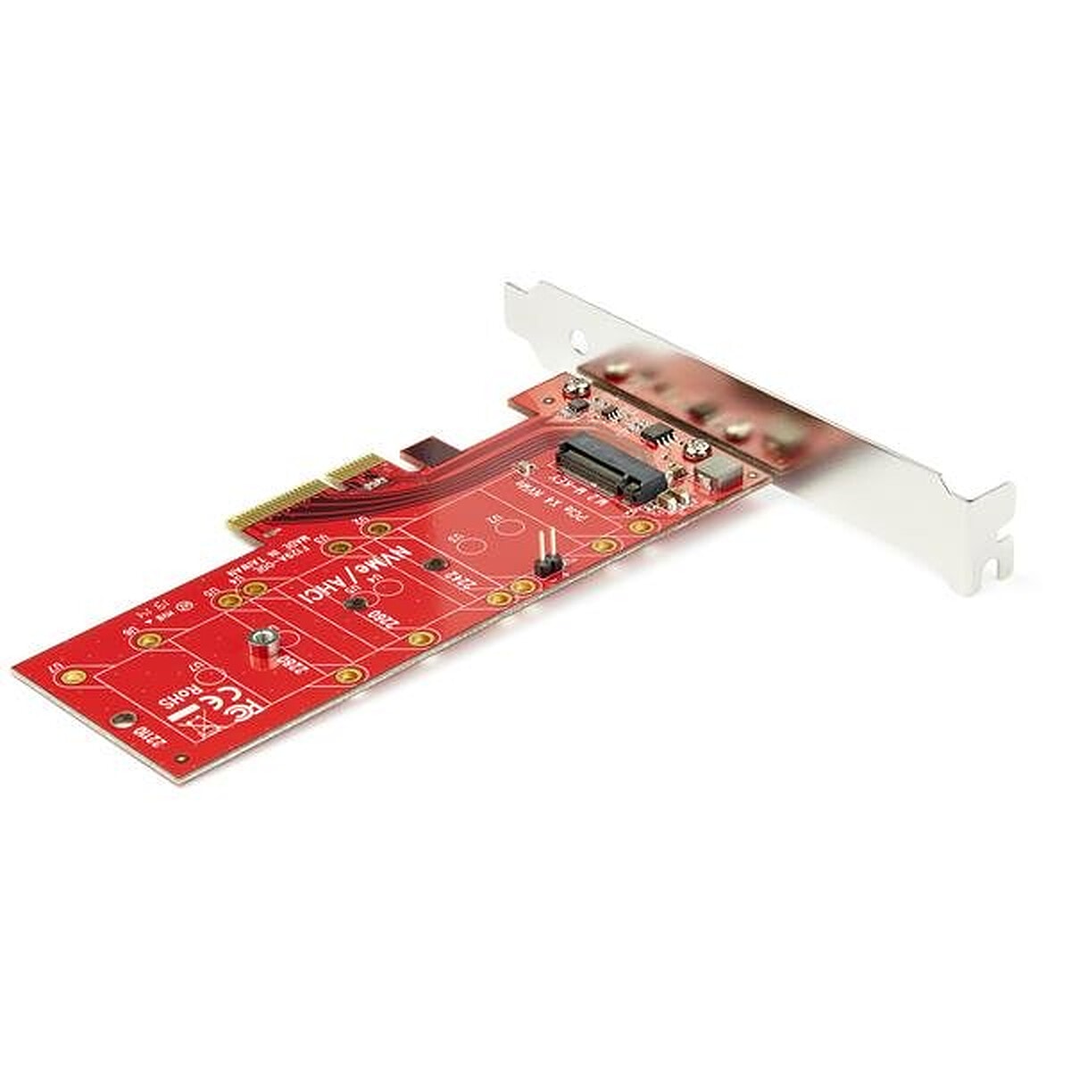 StarTech.com Carte contrôleur PCI Express 3.0 x4 vers SSD NVMe M.2 PCIe - Image 1