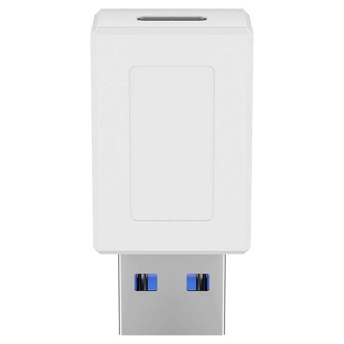 Goobay Adaptateur USB 3.0 SuperSpeed vers USB-C - Blanc - Image 1