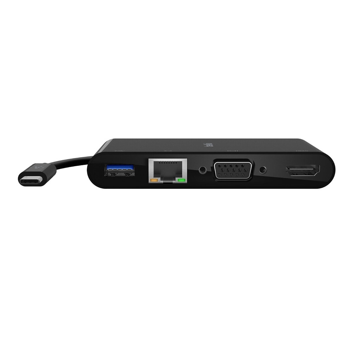 Belkin Adaptateur USB-C avec 1x HDMI 4K, 1x VGA et RJ45 - Image 1