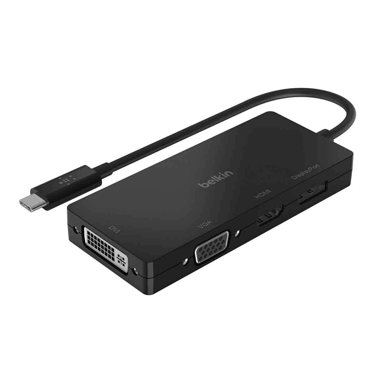 Belkin Adaptateur USB-C avec 1x HDMI 4K, 1x DisplayPort, 1x DVI, 1x VGA - Image 1