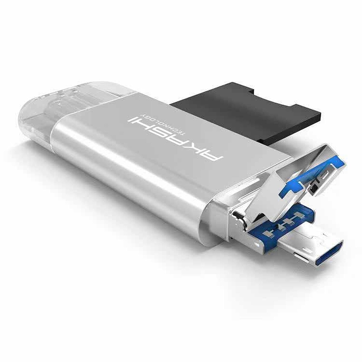 Akashi Lecteur Carte SD et Micro SD - Image 1