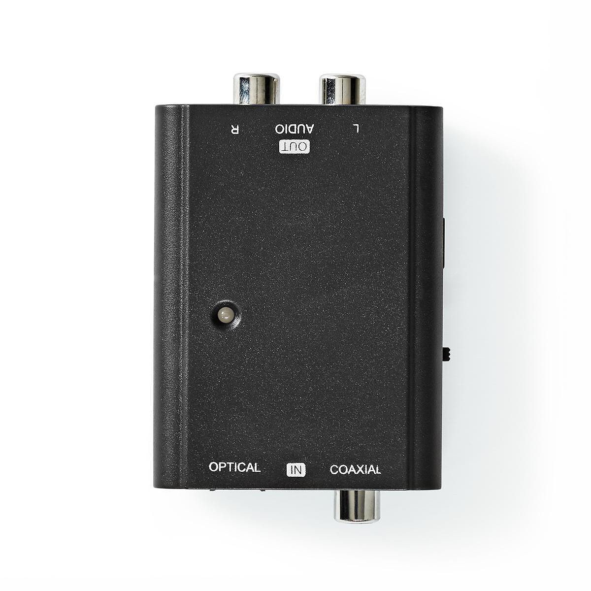 Nedis Convertisseur audio digital S/PDIF / TosLink vers 2x RCA - Image 1