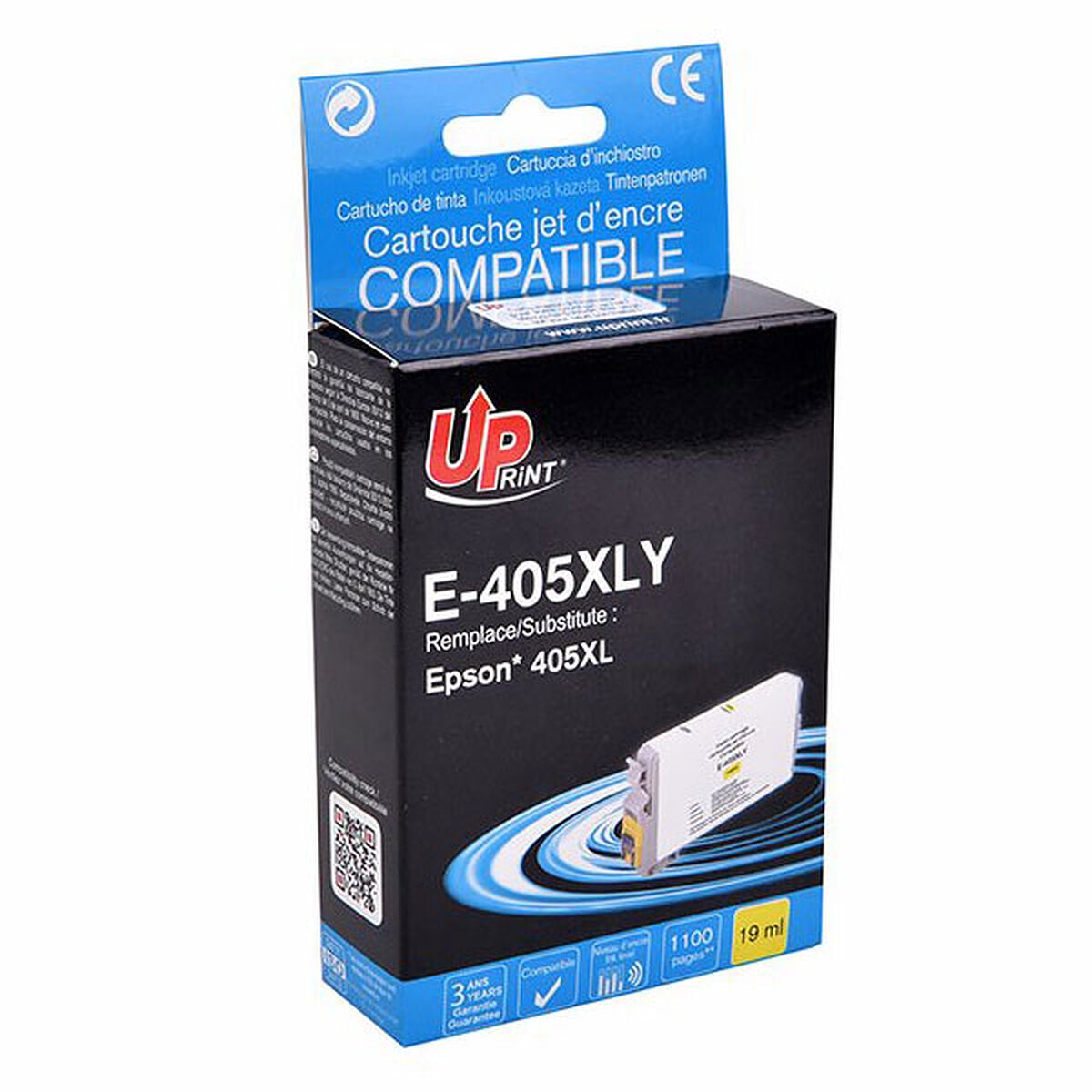 UPrint cartouche compatible Epson 405XL Valise (jaune) - Image 1