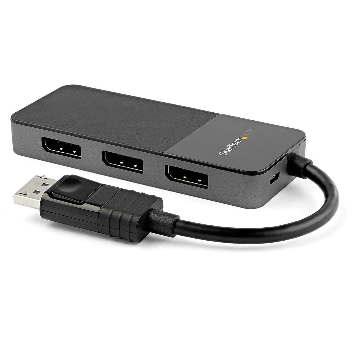 StarTech.com Adaptateur Multi-Écrans 3 ports DisplayPort 1.4 - Image 1