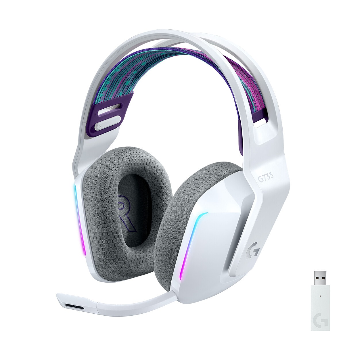 Logitech G G733 Lightspeed (Blanc) - Image 1