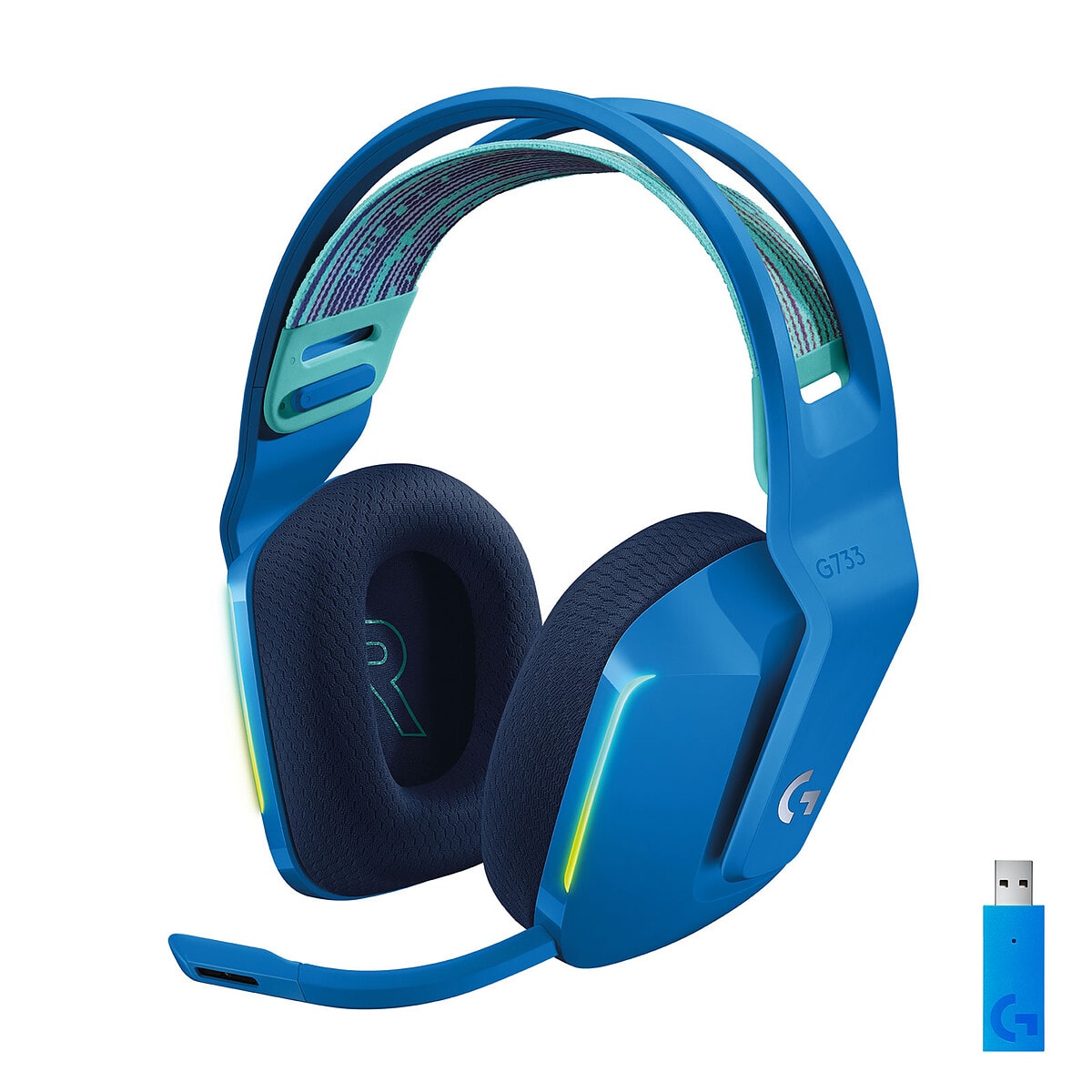 Logitech G G733 Lightspeed (Bleu) - Image 1