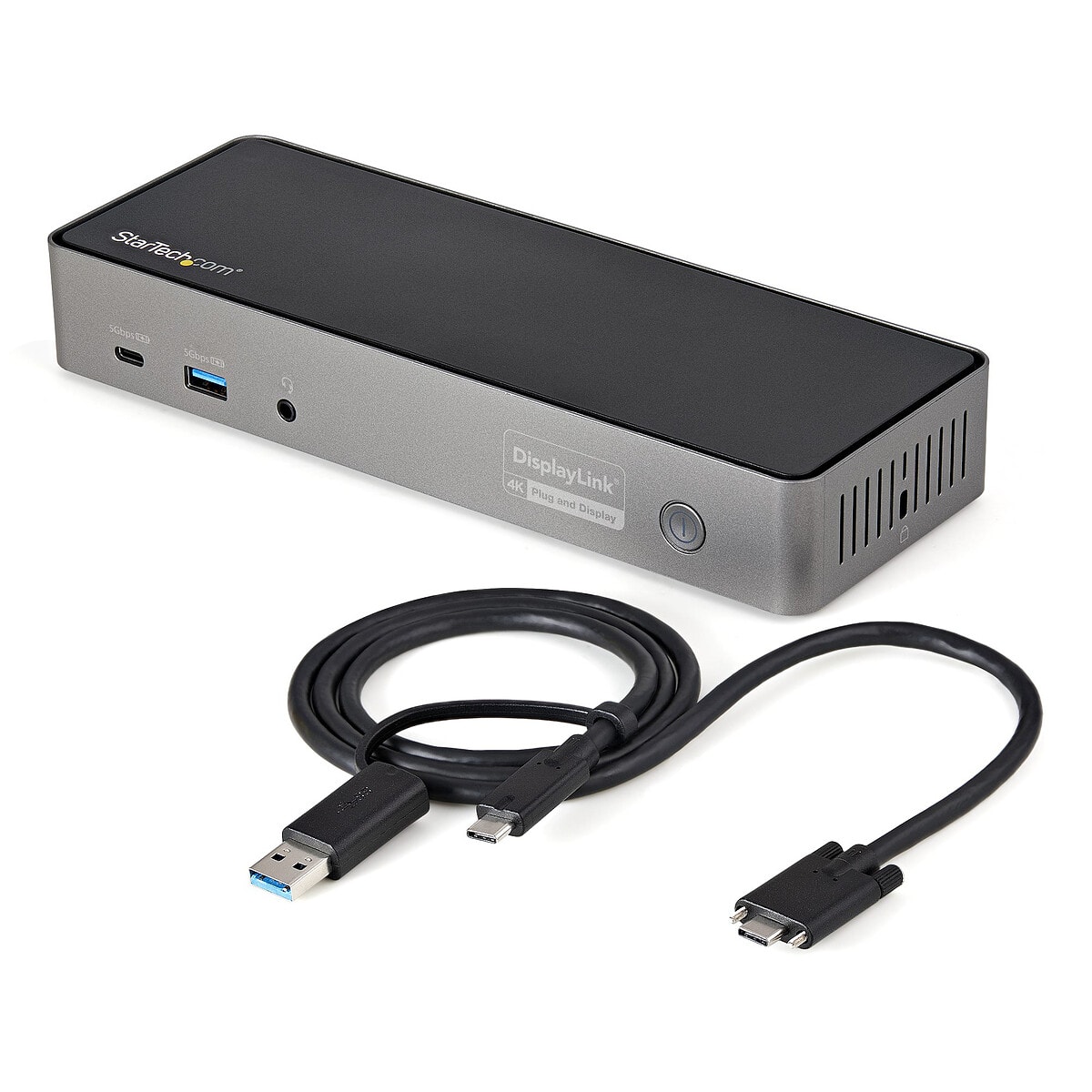 StarTech.com Station d'accueil USB-C et USB-A Triple 4K 30 Hz avec Power Delivery 85 W - Image 1
