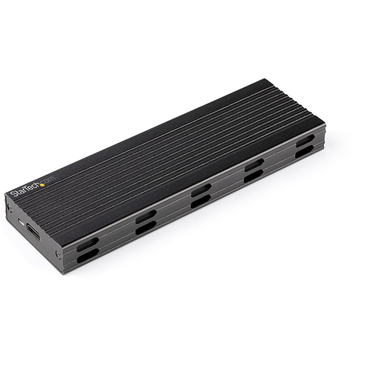 StarTech.com Boîtier USB 3.1 pour M.2 NVMe ou M.2 SATA SSD - Noir - Image 1