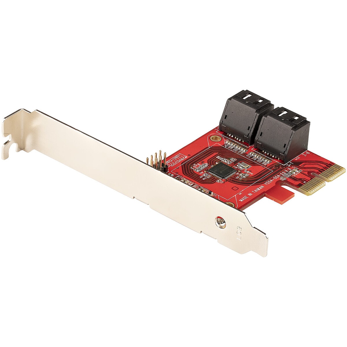 StarTech.com Carte contrôleur PCI-E avec 4 ports SATA III internes - Image 1