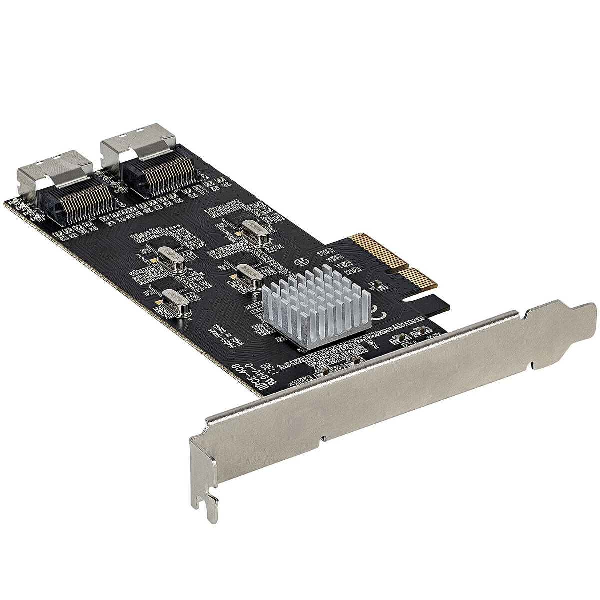 StarTech.com Carte contrôleur PCI-E avec 8 ports SATA III avec 4 contrôleurs hôtes - Image 1