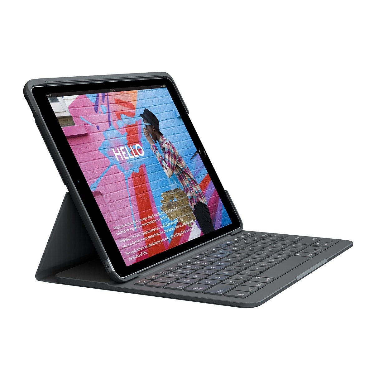 Logitech Slim Folio iPad 10.2" (7e, 8e et 9e générations) - Image 1
