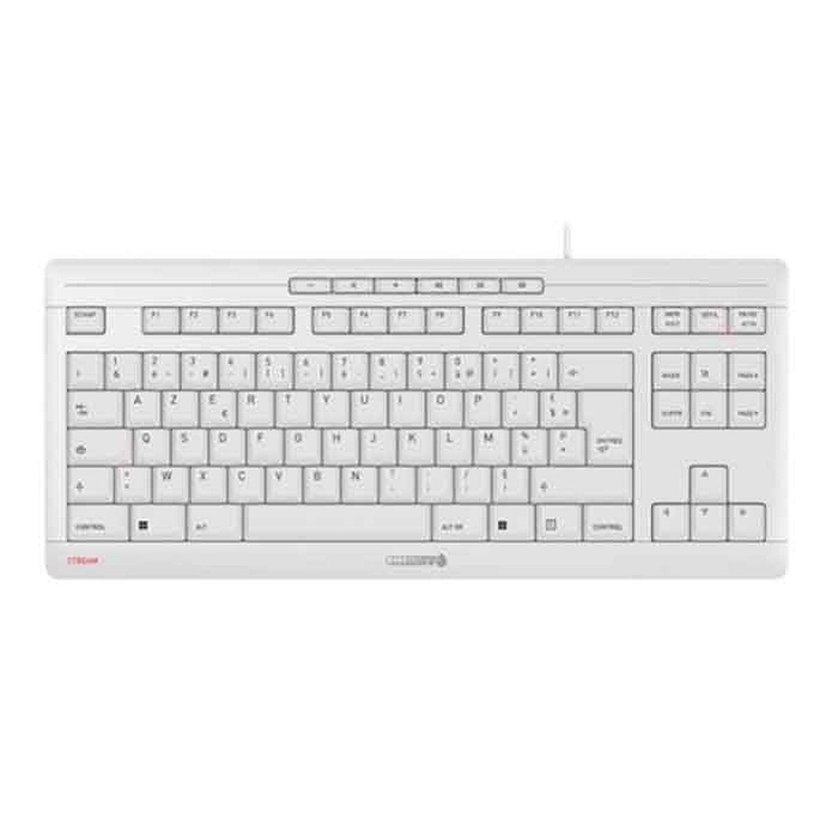 Cherry Stream Keyboard TKL (blanc) - AZERTY, Français - Image 1