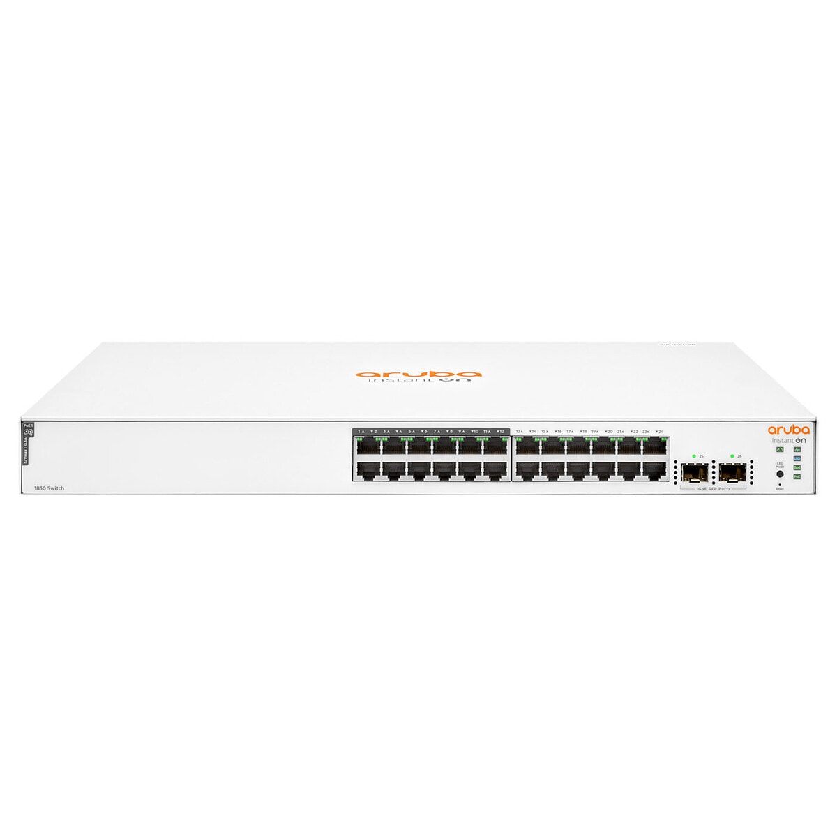 HPE Networking Instant On 1830 24G 12p Class4 PoE 2SFP 195W (JL813A) - Image 1