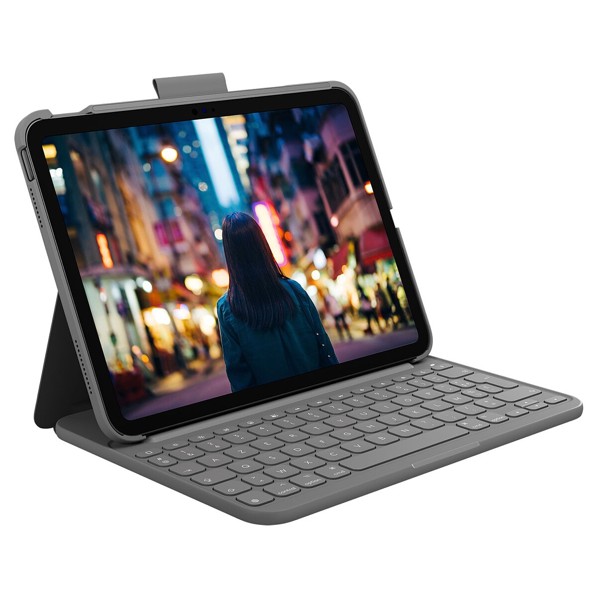 Logitech Slim Folio iPad 10.9" (10e génération & A16) (Gris Oxford) - Image 1