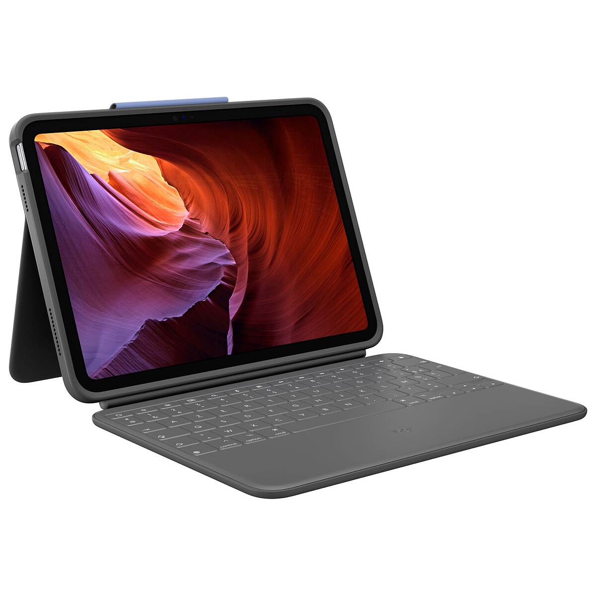 Logitech Rugged Folio iPad 10.9" (10e génération & A16) (Gris Oxford) - Image 1